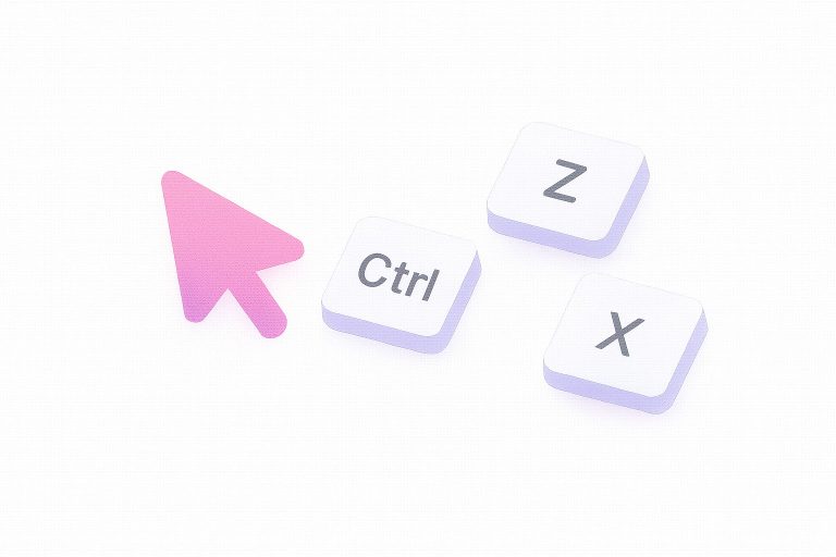 Actions and keyboard shortcuts